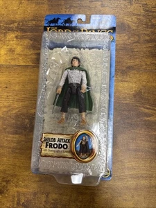 LOTR Return of the King Shelob Attack Frodo Actionfigur Toy Biz - Bild 1 von 4