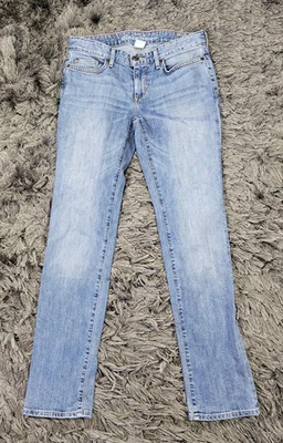 Eddie Bauer Jeans Womens P2 Blue Truly Straight Stretch Denim Straight Leg Pants - Image 1 of 4