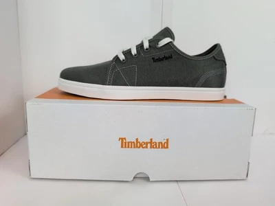 Timberland Skape Park Oxford Dark Green Canvas Laces sneaker Mens Size UK 8 - Image 1 of 4