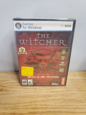The Witcher PC DVD-ROM CD Projekt Atari Bioware Windows - Brand New Sealed - Image 1 of 3
