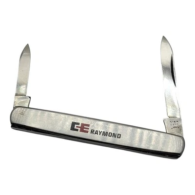C-E Raymond 口袋刀不锈钢日本 2 刀片复古 — 第 1/4 张图片