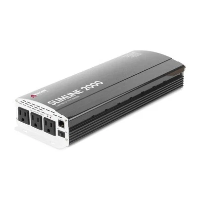 Wagan 3724 SLIMLINE 2000 High Output 2000 Watt Compact 115V AC Power Inverter - Image 1 of 2