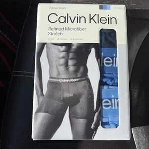 Men’s Calvin Klein Boxer Briefs Micro Fiber Size XL(40-42) 3-Pack - Picture 1 of 2