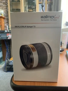 Lente teleobjetivo espejo Walimex Pro 500/6,3 DX DSLR - ajuste Canon - Imagen 1 de 8