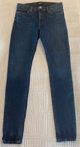 Hudson Nico Mid Rise Super Skinny Ankle Jeans  Women's Size 26 Dark Wash - Picture 1 of 12