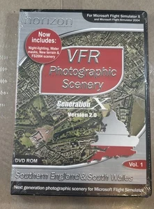 VFR Photographic Scenery England & Wales PC Microsoft Flight Simulator X 2004 - Picture 1 of 10