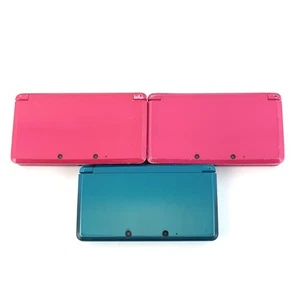 Nintendo 3DS Console CTR-001 JPN Lot of 3 Set For Parts Repair Japan 8848 UG - Picture 1 of 9