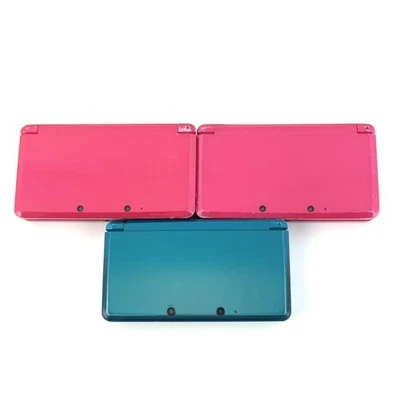 Nintendo 3DS Console CTR-001 JPN Lot of 3 Set For Parts Repair Japan 8848 UG - Image 1 of 4