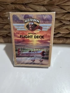 Carte da gioco mazzi di volo ufficiali Red Baron 1992 - Foto 1 di 1