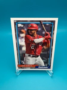 Serie Aggiornamento Topps 2021 - 1992 Topps Redux Luis Garcia #T92-50 (RC) - Foto 1 di 2