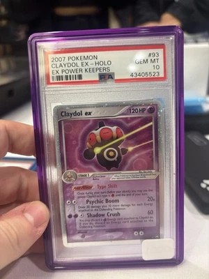2007 Claydol EX 93/108 PSA 10 Gem Mint Pokemon Card Power Keepers Pop 84 - Image 1 of 2