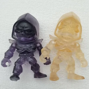 Figura de acción Skeletor púrpura transparente MOTU 2 piezas colección sujetos leales juguete suelto - Imagen 1 de 5