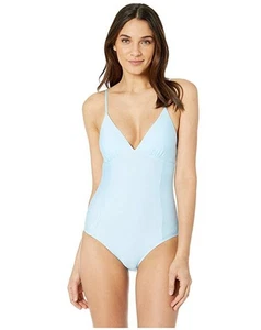 UVP $ 98 Splendid einteiliger Damen-Badeanzug einfarbig abnehmbar Softcup Größe Small - Bild 1 von 2
