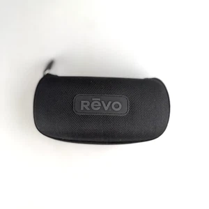 Revo Sonnenbrillenetui nur schwarz ballistisch Nylon umlaufender Reißverschluss Medium - Bild 1 von 6