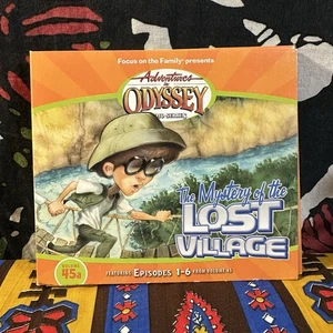 Adventures In Odyssey Series The Mystery Of The Lost Village Audio Book 45a 1-6 - Picture 1 of 5