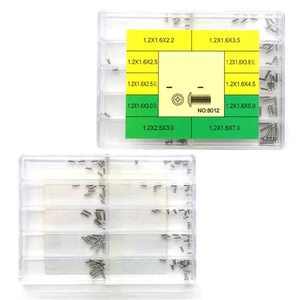 10 Size Watch Screw Assorted Caseback Screws 304 Stainless Steel Phillips Screws - Picture 1 of 5