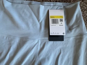 Nike Zenvy High Waist 7/8 Yoga Leggings - Women's Small ~ $100 DQ6015 441 L Blue - Picture 1 of 8
