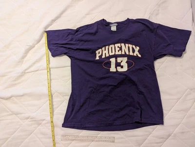 Vintage Phoenix Suns Steve Nash Jersey Shirt #13 Purple XL - Image 1 of 4