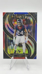 2024 Panini Select - Derek Stingley Jr. #149 Red & Blue Prizm Shock - Picture 1 of 2