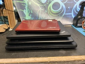 4 Various Acer/Toshiba/Lenovo i3 1st 4GB RAM Laptop Notebook PC FOR PARTS M20 - Picture 1 of 24