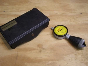 Vintage USA Made Flexbar Chamfer Gage w/ Vinyl Case Nice Shape - Picture 1 of 10