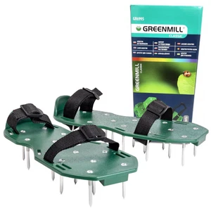 Rasenlüfter Schuhe Nagelschuhe Rasenlüfter Vertikutierer Für Rasen Belüften - Bild 1 von 6