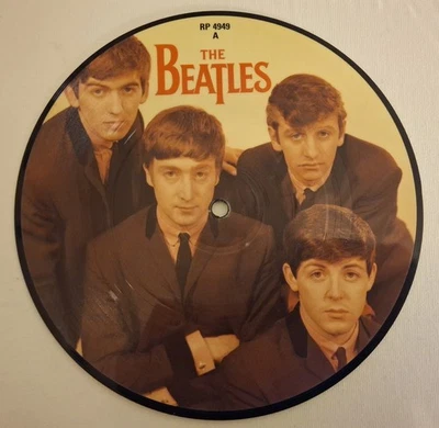 The Beatles-Love Me Do/P.S. I Love You 7" UK Picture Disc 1982 Mint - Image 1 of 2