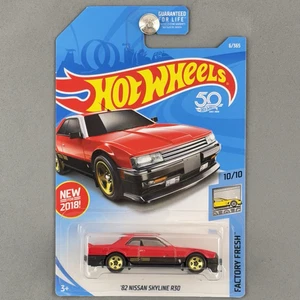 Nissan Skyline R30 2018 Hot Wheels '82 rojo y negro nuevo de fábrica 10/10 6/365 JDM - Imagen 1 de 10