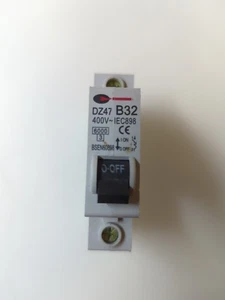 CGD - DZ47-B32 - 32a Typ B einpoliger MCB-Schutzschalter - Bild 1 von 5