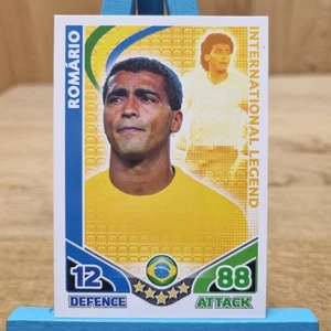 Romario International Legends Match Attax 2010 FIFA World Cup Brazil - Picture 1 of 2