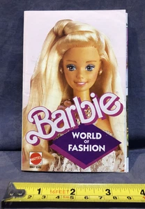 Barbie World Of Fashion fold out catalog 1988 - Picture 1 of 4