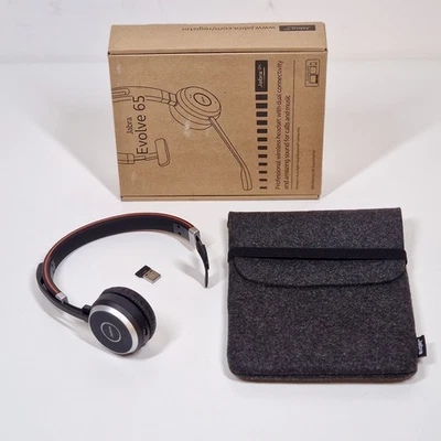 Jabra Evolve 65 UC Mono Büro Headset USB / Bluetooth Office Heradset MANGEL - Bild 1 von 4