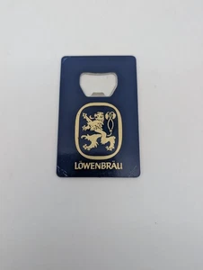 Lowenbrau Bierflaschenöffner Karte - Bild 1 von 2