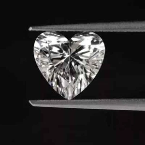 1.00 Ct Heart Cut E/VS1 IGI certified Lab Grown Diamond For Ring - Picture 1 of 6