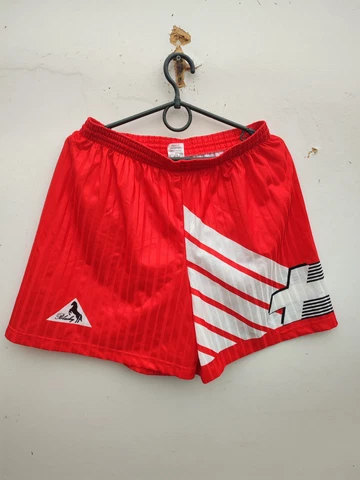 Switzerland 1990-1992 Home football Blacky shorts size 8 made in Switzerland Cover