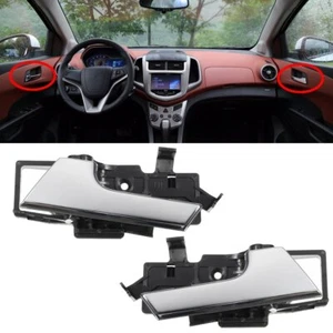 1 par de manijas de puerta interiores para Chevrolet Aveo 2009-2011 Aveo5 07-11 96462709 - Imagen 1 de 7