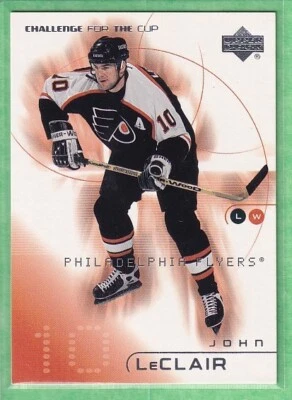 2001-02 Upper Deck Challenge for The Cup #61 John LeClair Philadelphia Flyers - Image 1 of 2