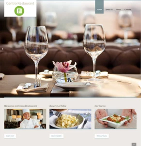 Hermoso sitio web de restaurante alojamiento / instalación / configuración gratuitos - Imagen 1 de 1