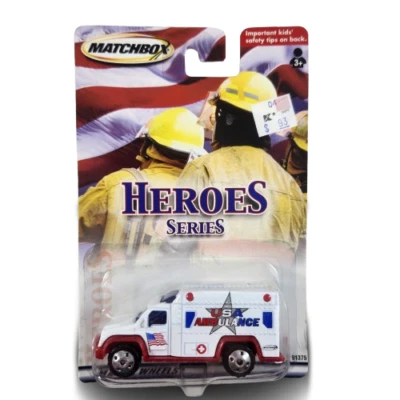 Matchbox Cars Heroes Series Ambulance - Image 1 of 4