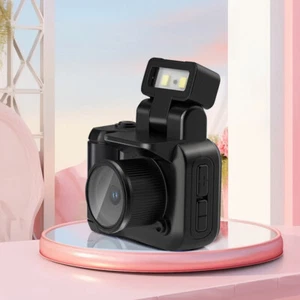 Digital Camera with Flash Lamp and Battery Dock Pocket Cam with Screen HD 1080p - Zdjęcie 1 z 19