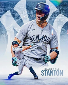 Giancarlo Stanton Player Collage New York Yankees 8x10 MLB Baseball Photo - Picture 1 of 1