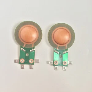 2 Pcs 25.4mm Replacement Diaphragm For Eden E2700 Horn Driver Repair Part 8 Ohms - Picture 1 of 8