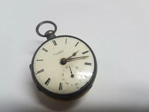 Verge Fusee "M. J. Tobias, Liverpool" Silver Case Pocket Watch - Picture 1 of 7