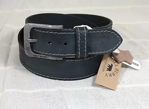 Hill Burry Ledergürtel Jeansgürtel Büffelleder 45mm breit - 2 Farben Nr.14 - Bild 1 von 3