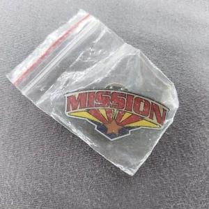 Nuevo prendedor chaqueta sombrero solapa esmalte AZ Arizona Mission - Imagen 1 de 2