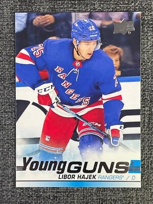 Libor Hajek 2019-20 Upper Deck Series 1 Young Guns #240 New York Rangers - Image 1 of 2