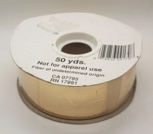A.C. Moore Metallic Gold Band 1,5" x 50 Yard - Bild 1 von 3