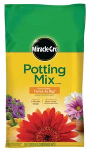 Miracle-Gro Potting Mix 1 cu. ft - Picture 1 of 9