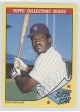 1986 Topps Woolworth's Super Stars Box Set Don Baylor #2