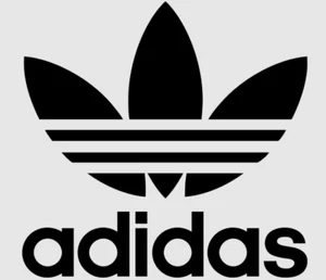 4 x transferts Adidas 3,5 cm x 3,5 cm logos sport à repasser noir ou blanc - Photo 1/3
